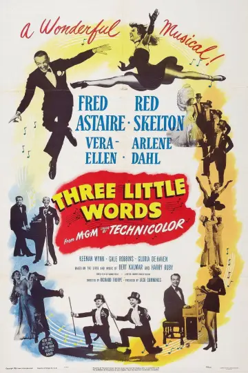 Plakat do filmu "Three Little Words" #1866742