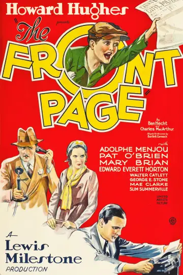 Plakat do filmu "The Front Page" #1076891