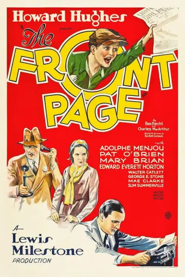 Plakat do filmu "The Front Page" #1076892