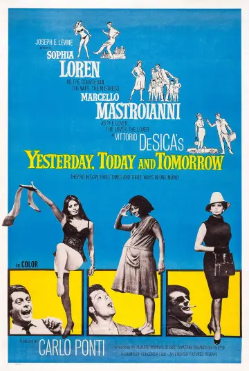 Plakat do filmu "Wczoraj, dziś, jutro" #535749