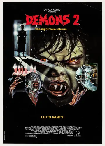 Plakat do filmu "Demony 2" #923989