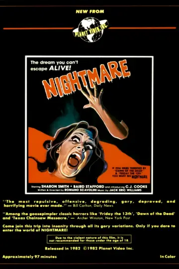 Plakat do filmu "Nightmare" #1059929