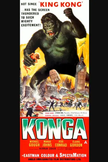 Plakat do filmu "Konga" #652433