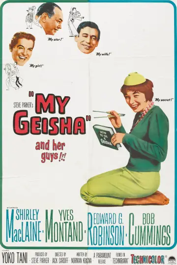 Plakat do filmu "My Geisha" #710623