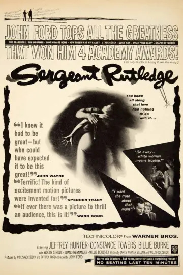 Plakat do filmu "Sierżant Rutledge" #1014778