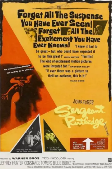 Plakat do filmu "Sierżant Rutledge" #365091