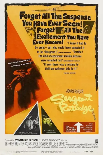 Plakat do filmu "Sierżant Rutledge" #365094