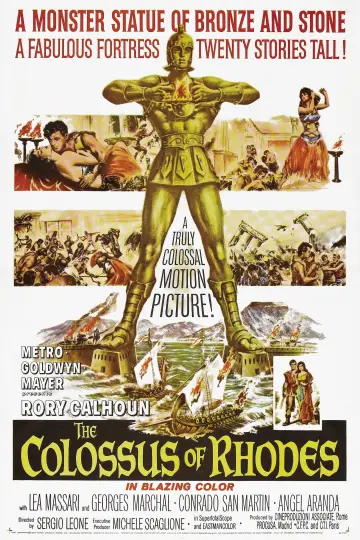 Plakat do filmu "Kolos z Rodos" #364644