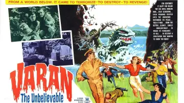 Zasłona do filmu "Varan the Unbelievable" #1615754