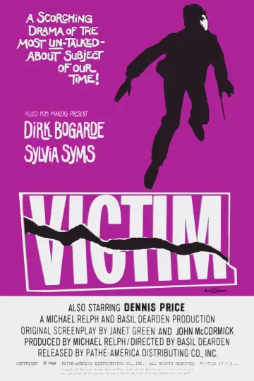 Plakat do filmu "Victim" #1042999