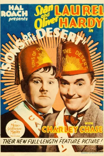 Plakat do filmu "Synowie Pustyni" #1029837