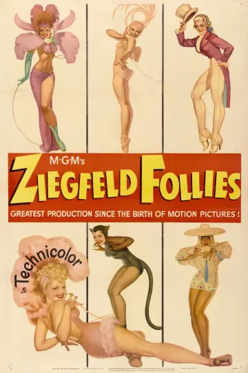 Plakat do filmu "Ziegfeld Follies" #1128070