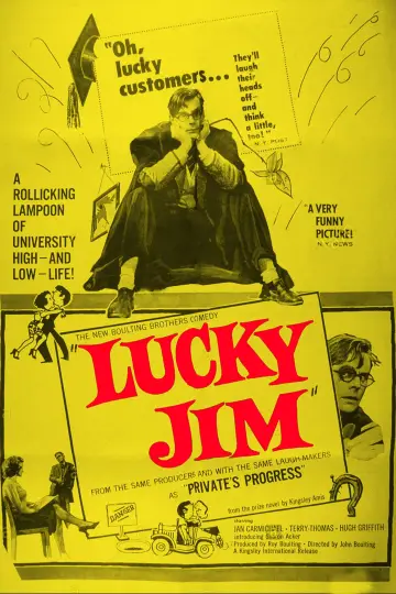 Plakat do filmu "Lucky Jim" #1135839