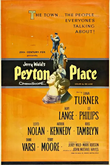 Plakat do filmu "Peyton Place" #1088343
