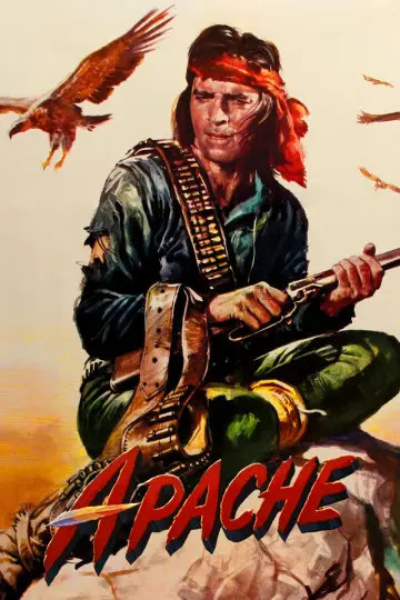 Plakat do filmu "Ostatnia walka Apacza" #348644