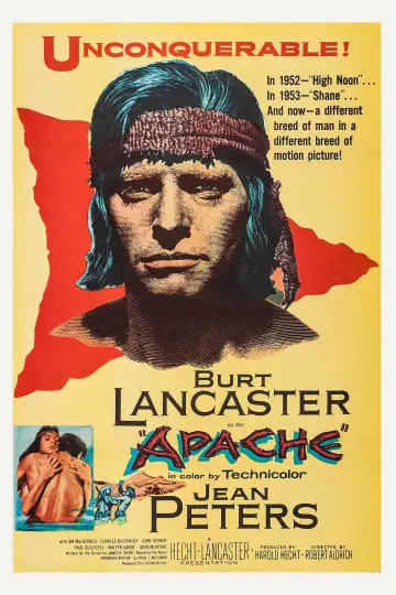 Plakat do filmu "Ostatnia walka Apacza" #348647