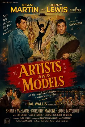 Plakat do filmu "Artists and Models" #1650288