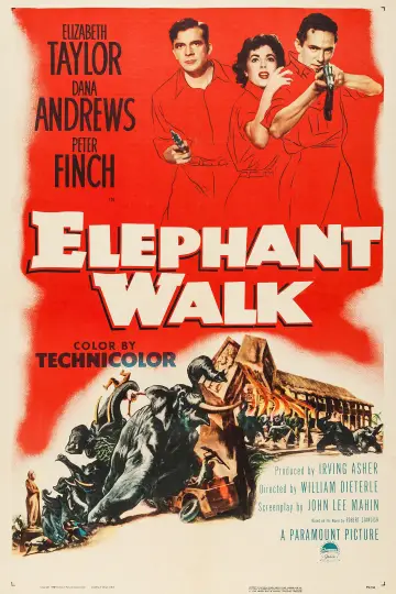 Plakat do filmu "Elephant Walk" #921594
