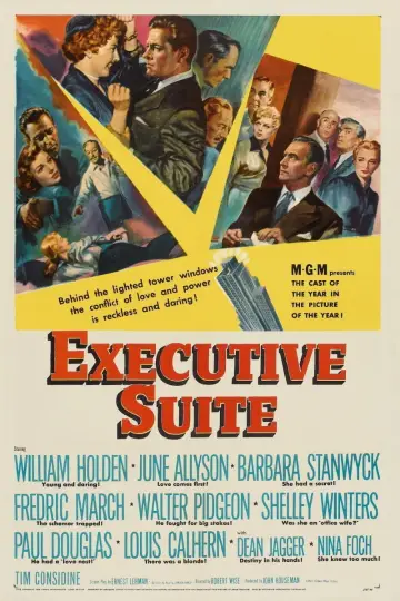 Plakat do filmu "Executive Suite" #1133991