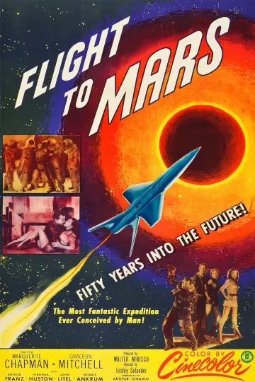 Plakat do filmu "Flight to Mars" #1039637