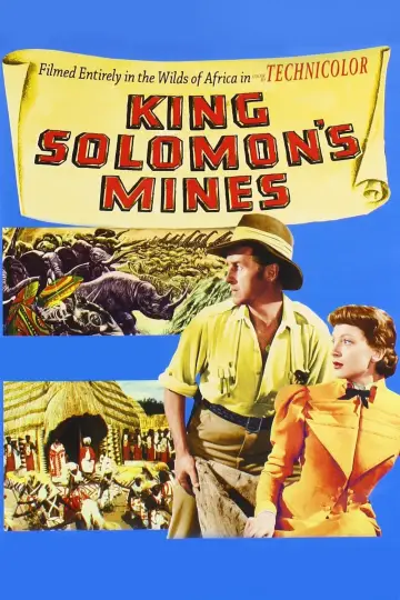 Plakat do filmu "Skarby króla Salomona" #140673