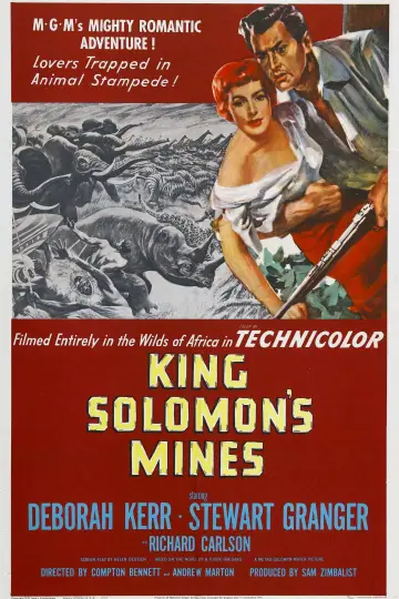 Plakat do filmu "Skarby króla Salomona" #140674