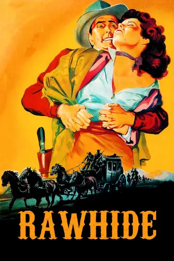 Plakat do filmu "Napad w Rawhide" #644466