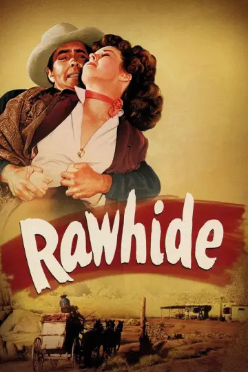 Plakat do filmu "Napad w Rawhide" #644471