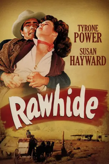 Plakat do filmu "Napad w Rawhide" #644476