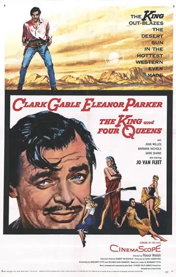 Plakat do filmu "Król i cztery damy" #1076411