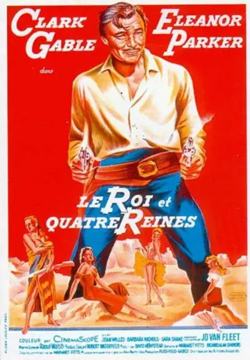 Plakat do filmu "Król i cztery damy" #434291