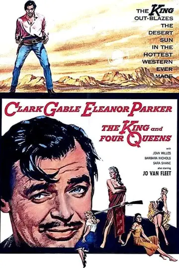 Plakat do filmu "Król i cztery damy" #434292