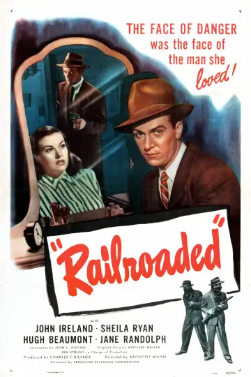 Plakat do filmu "Railroaded!" #732500