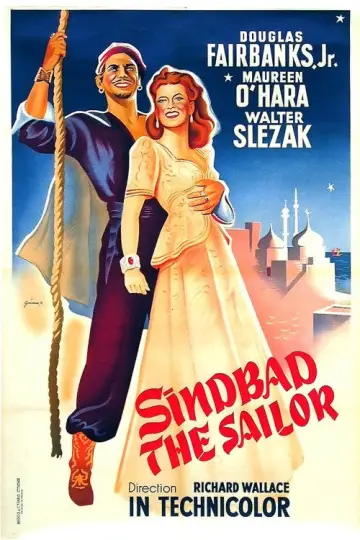 Plakat do filmu "Sindbad żeglarz" #1082026