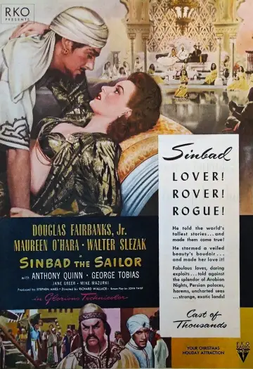 Plakat do filmu "Sindbad żeglarz" #437832