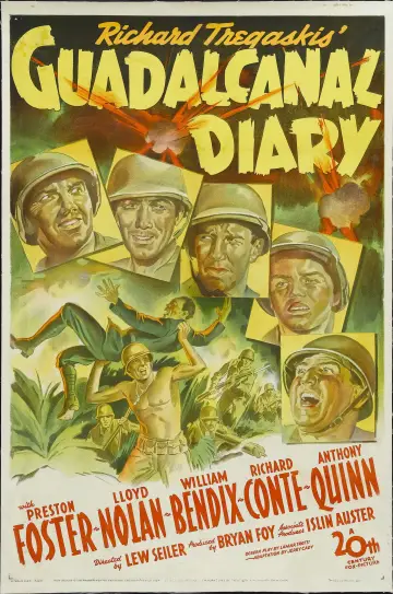 Plakat do filmu "Guadalcanal Diary" #1905188
