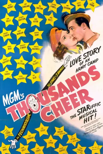 Plakat do filmu "Thousands Cheer" #1129549