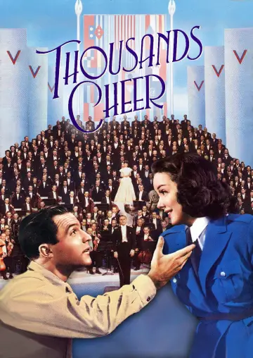 Plakat do filmu "Thousands Cheer" #1129551
