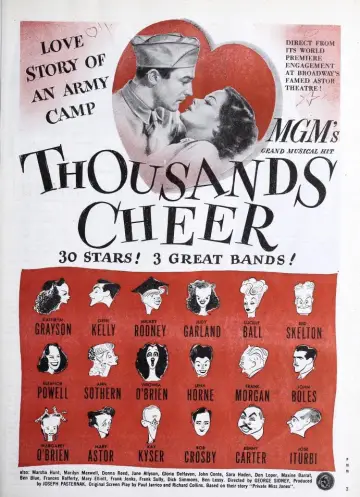 Thousands Cheer