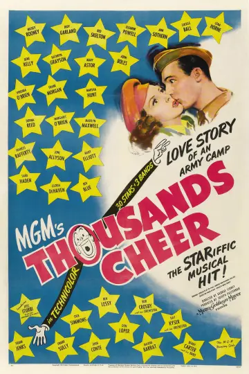 Plakat do filmu "Thousands Cheer" #1779739