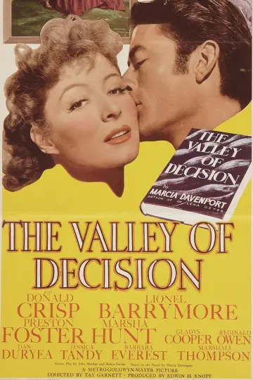 Plakat do filmu "The Valley of Decision" #1790464