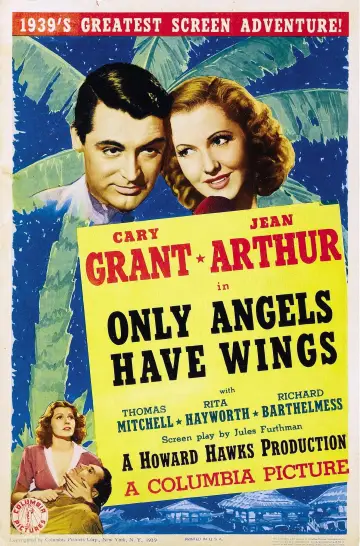 Plakat do filmu "Only Angels Have Wings" #362783