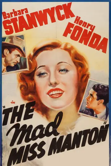 Plakat do filmu "The Mad Miss Manton" #1860704