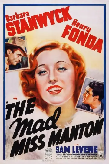 Plakat do filmu "The Mad Miss Manton" #1860716