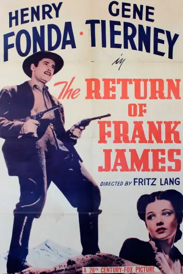 Plakat do filmu "Powrót Franka Jamesa" #1108693