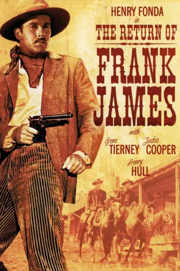 Plakat do filmu "Powrót Franka Jamesa" #1108694