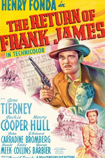 Plakat do filmu "Powrót Franka Jamesa" #1108698