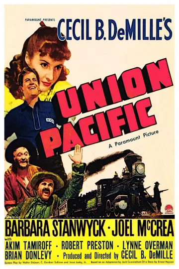 Plakat do filmu "Union Pacific" #1110291