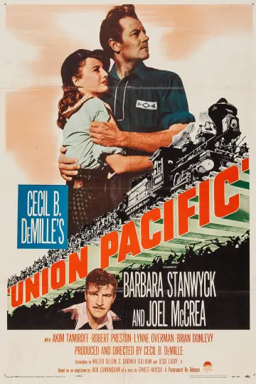 Plakat do filmu "Union Pacific" #1110293