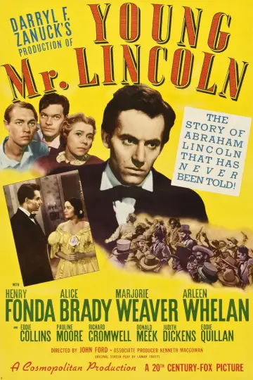Plakat do filmu "Young Mr. Lincoln" #1578068